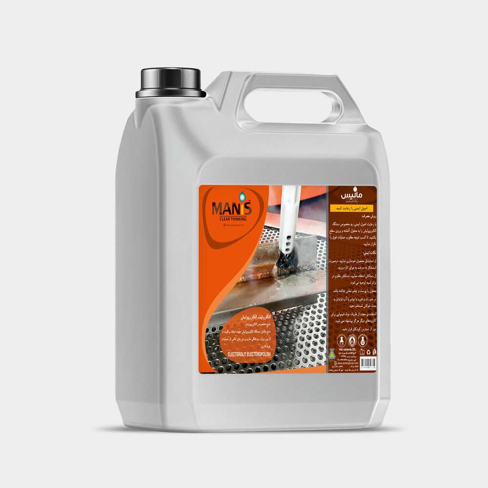 Manis Electropolish Electrolyte4 Liters - 4 لیتر